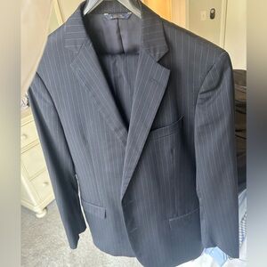 Brooks Brothers pinstripe full 1818 suit. Estrato by trabaldo togna